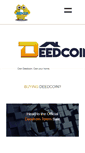 Mobile Screenshot of deedcoin.com